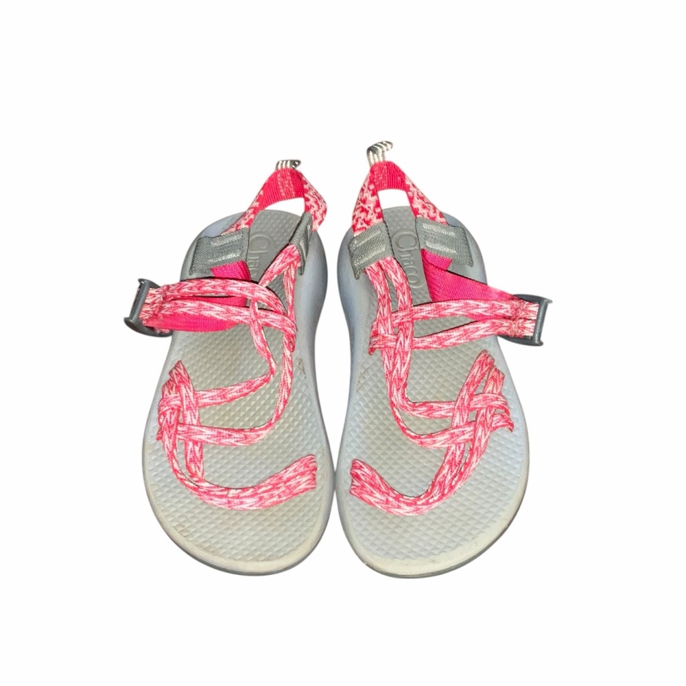 Chaco ZX1 Ecotread Sandals Girls Youth Size 3 Pink Outdoor Hiking Sport
